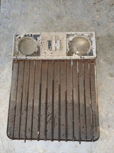 International 444 tractor Factory IH IHC front nose cone grill Complete