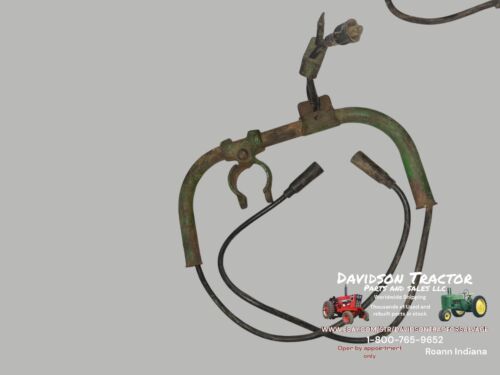 John Deere B JD Tractor ORIGINAL spark plug wire cover holder w/ clamp