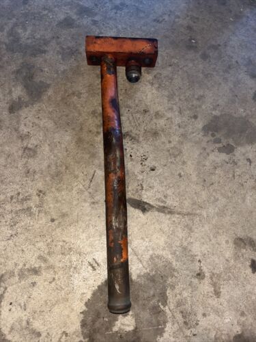 International Farmall 444 IH tractor ORIG steel hydraulic line connector to pump