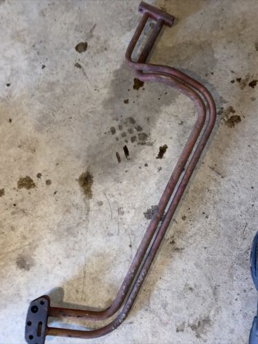 Farmall Super A SA IH Tractor good front steel hydraulic line lines