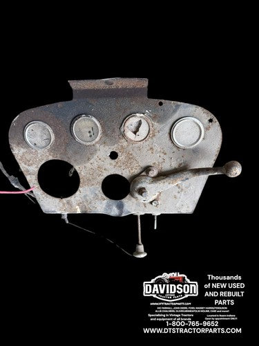 International Farmall 340 Utility IH tractor dash panel gauges Antique Tractor