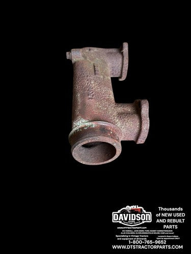 JI Case 1070 Tractor Exhaust Manifold Elbow Antique Tractor