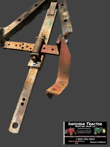 John Deere Unstyled A Drawbar W/Mower Bracket Antique Tractor