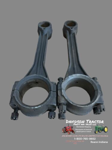 John Deere Unstyled G Tractor JD engine Connecting rods rod w/ caps F5R