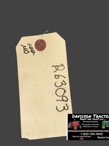 R63093 JOHN DEERE 4050 4020 4430 4230 4440 4630 TRANSMISSION OIL FILTER COVER