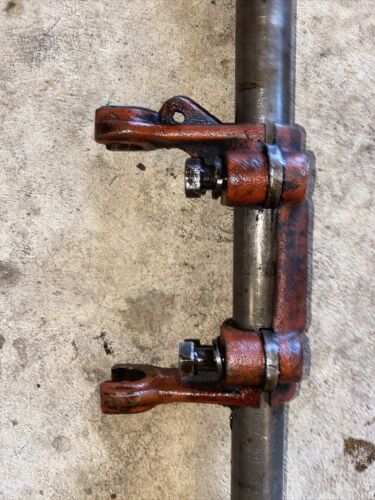 Farmall IH M Early SM tractor clutch throw out bearing w/ pivot shaft