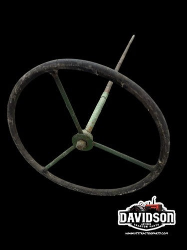 John Deere 60 Steering Shaft W/wheel Antique Tractor