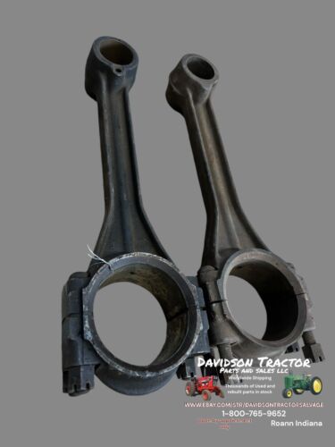 John Deere Unstyled G Tractor JD engine Connecting rods rod w/ caps F5R