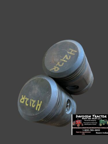 Used John Deere H Tractor Piston Pair STD H212R Antique Tractor