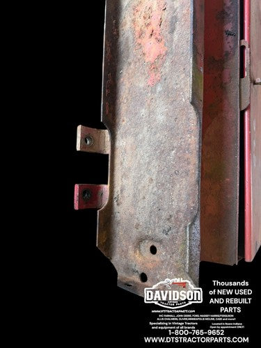 International Farmall 826 Right Battery Tray W/toolbox Antique Tractor