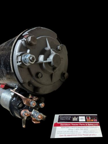 International IH 884 885 895 Tractor Starter Rebuilt Original!