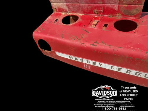 Massey Ferguson 165 Hood Engine Cover Antique Tractor