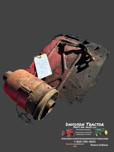 International B-414 Air Cleaner With Bracket Antique Tractor