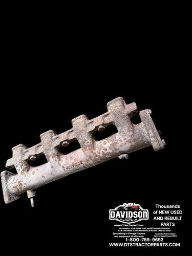 International Farmall 1468 Left Exhaust Manifold Antique Tractor V8