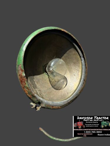 John Deere A B G Clamshell Headlight Antique Tractor Vintage Headlight