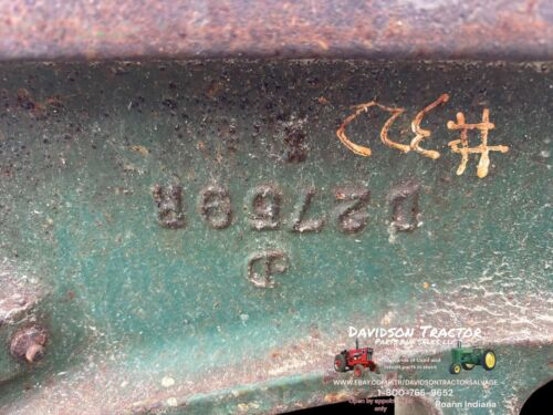 John Deere D Front Axel Assembly Antique Tractor