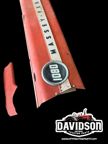 1080 Massey Ferguson Hood Side Panel Pair Antique Tractor NICE