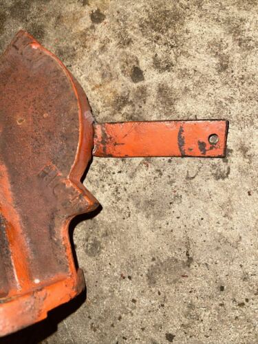VINTAGE  ALLIS CHALMERS  WC  TRACTOR -ENGINE THROTTLE LEVER & BASE - RAT ROD
