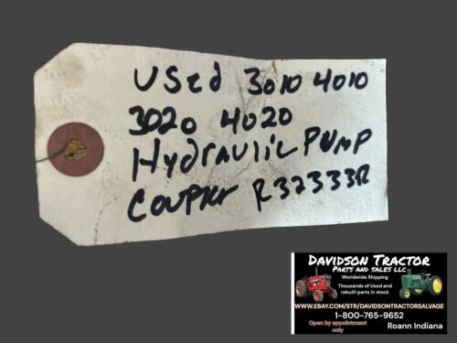 John Deere hydraulic pump drive coupling R32333R