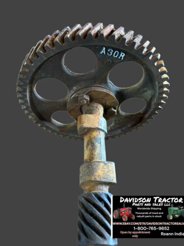 John Deere Unstyled A Camshaft W/Gear A30R A1142R Antique Tractor