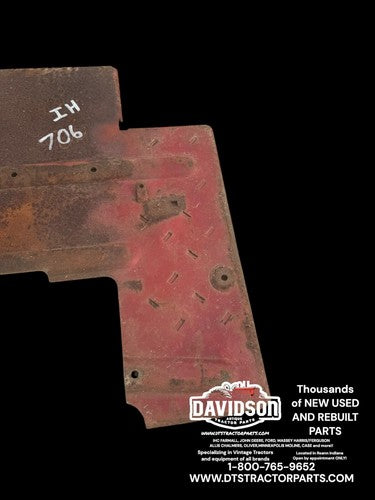 Farmall IH 706 Gas Tractor Foot Floor Plate