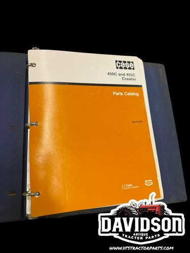 CASE 450C and 455C Crawler Parts Catalog Bur 8-1932  OEM Manual