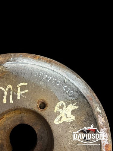 1959 Massey Ferguson 85 Gas Tractor Front Crankshaft Pulley