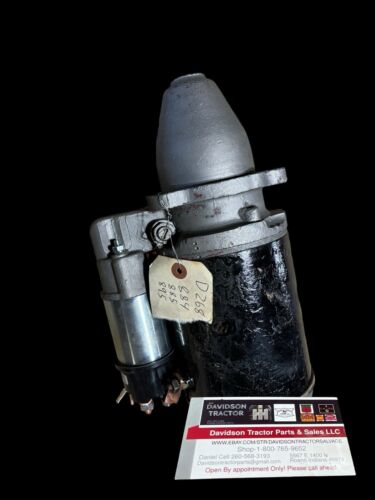 Original Rebuilt Starter International Tractor 684 685 695 784 884 885 895 995