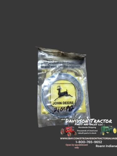 John Deere Original Equipment # AH62281 - Seal - SEAL, EXTERNAL New Old Stock