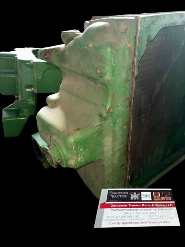 JOHN DEERE 70 DIESEL RADIATOR ASSEMBLY F1520R F2241R GOOD USED RADIATOR