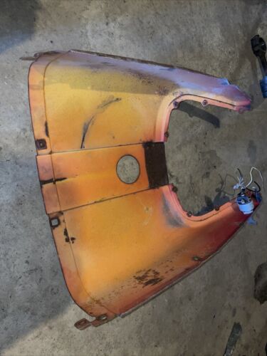 IH FARMALL 424 444 2444 TRACTOR CENTER FUEL TANK HOOD - NICE