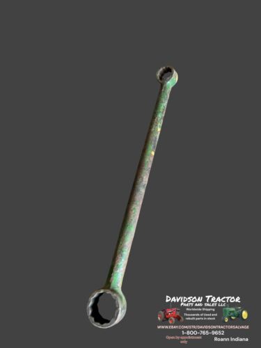 John Deere 12 Pt Wheel Lug Tractor Wheel Wrench 19 1/2" Long ~ 1-1/4" X 1-1/2"