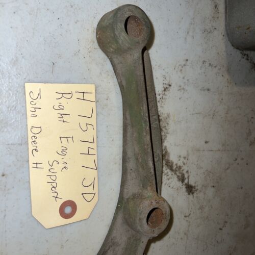 H75747 JD John Deere H Right Hand Engine Support Antique Tractor