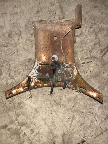 Farmall Cub LOWBOY gauge cluster gas tank mount