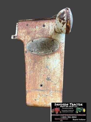 IHC Farmall 660 Right Radiator Side Panel W/ Headlight Bracket Antique Tractor