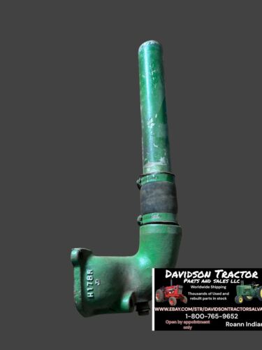 JOHN DEERE H178R UPPER WATER PIPE H  ANTIQUE TRACTOR