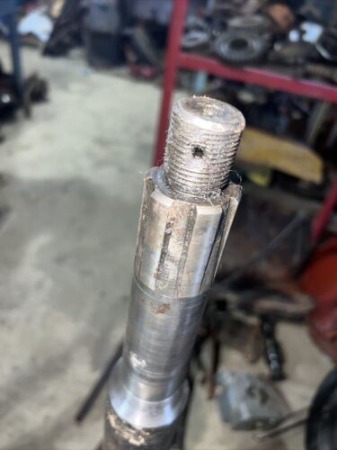 Farmall M-450 Front Spindle Shaft And Selector Gear Steering Antique Tractor