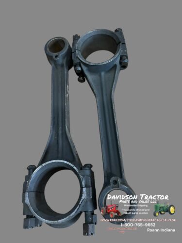 John Deere Unstyled G Tractor JD engine Connecting rods rod w/ caps F5R