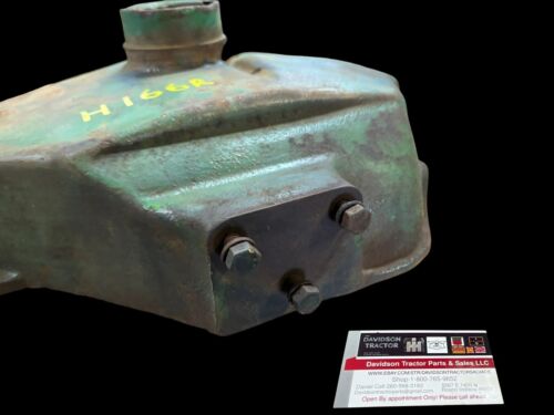 USED JOHN DEERE H TRACTOR RADIATOR TOP TANK AH538R CAST# H166R
