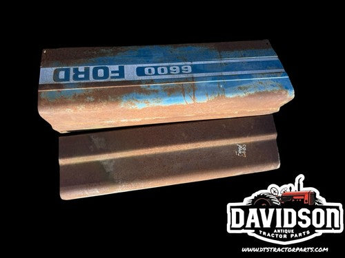 Ford 6600 Tractor Hood Engine Cover Antique Tractor