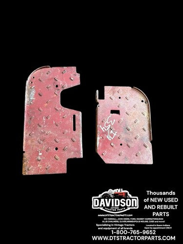 International Harvester 354 Floor Boards Pans Pair Antique Tractor