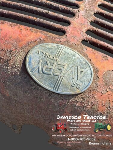 BF AVERY MODEL V GRILLE NOSE CONE ANTIQUE TRACTOR Hard To Find