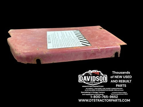 International 656 Farmall Tin Cover Panel Shield Antique Tractor