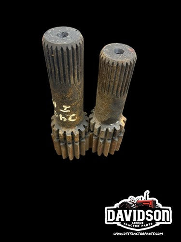 International 2400 Bull Pinion Shaft Antique Pair Tractor