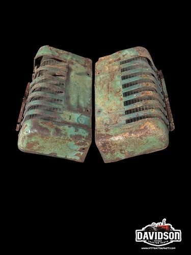 John Deere G Grill Pair Antique Tractor