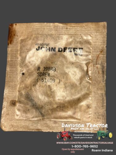 Genuine John Deere R39888 Fuel Injector Screw  500 510 760 1020 2020 830 3020