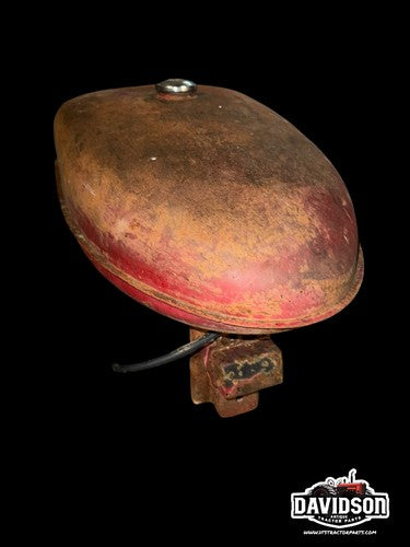 Farmall A IH Tractor ORIGINAL IH gas tank w/ cover cap & sediment bulb