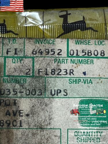 Genuine John Deere F1823R  New Old Stock Shim
