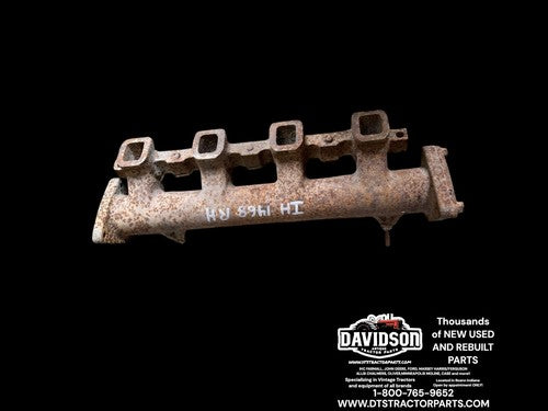 International Farmall 1468 Right Exhaust Manifold Antique Tractor V8