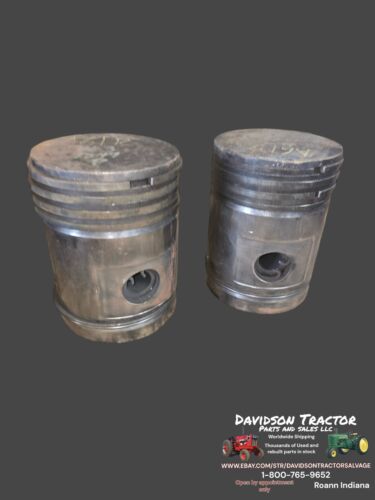 John Deere Unstyled A A61R STD Piston Pair Antique Tractor